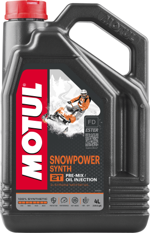 Motul Snowpower 2t Syn Engine Oil 4 Ltr 4/case  Acid Concrete