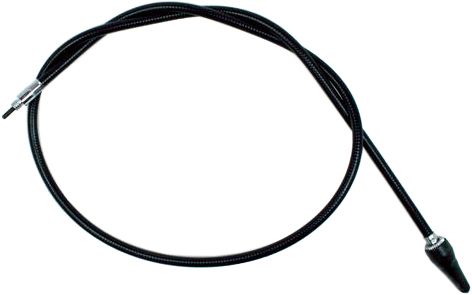 Motion Pro Black Vinyl Speedo Cable  Alpine White