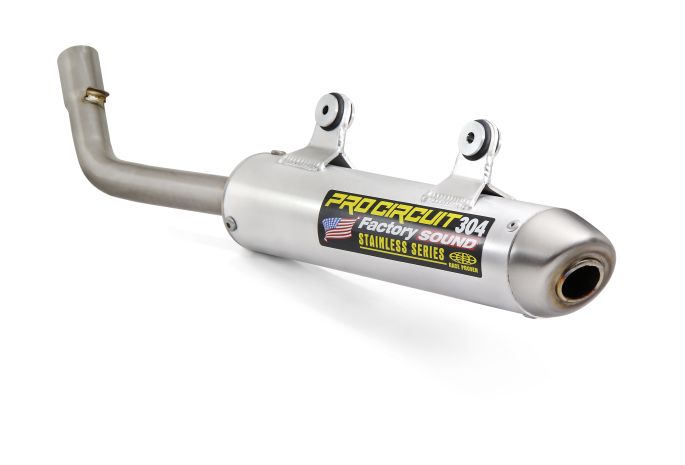 Pro Circuit Factory 304 Silencer - 2-stroke  Acid Concrete