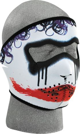 Zan Full Face Mask Trickster  Alpine White