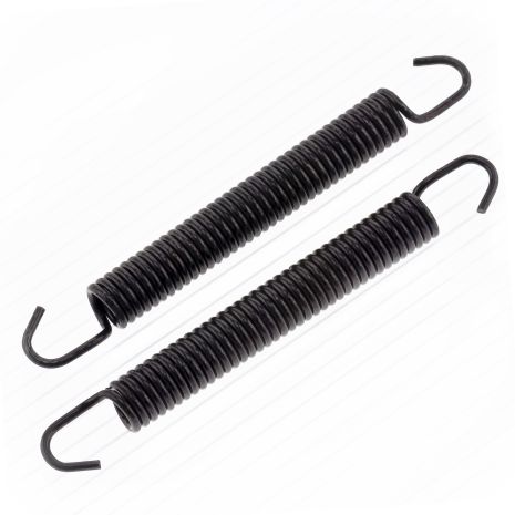 Bolt Black Zinc Steel Spring 9x87mm Honda 250/500 4/pk  Acid Concrete