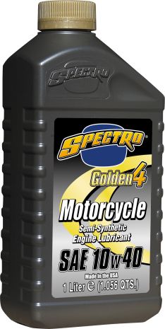 Spectro Golden M/c Semi- Syn 4t 10w40 1 Lt  Acid Concrete