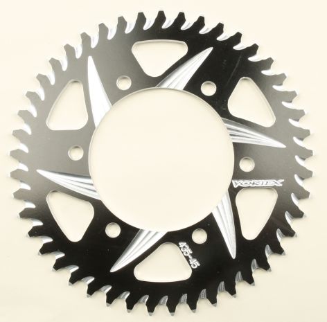 Vortex Rear Cat5 Sprocket Aluminum 45t-520 Blk Kawasaki/suzuki/yamaha  Black