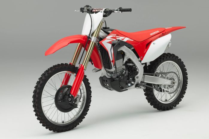 New-ray Replica 1:12 Race Bike 17 Honda Crf450r Red  Acid Concrete