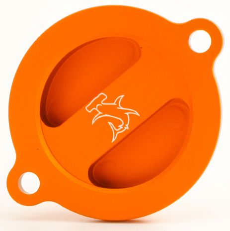 Hammerhead Oil Filter Cover Ktm450/500 Orange  Orange