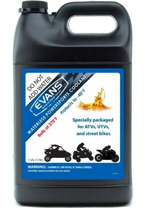 Evans Coolant 1 Gal 4/case  Acid Concrete