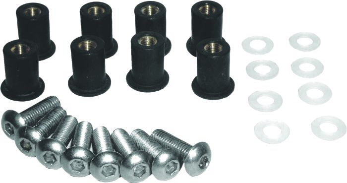 Windshield Fastener Screw Kit  Alpine White