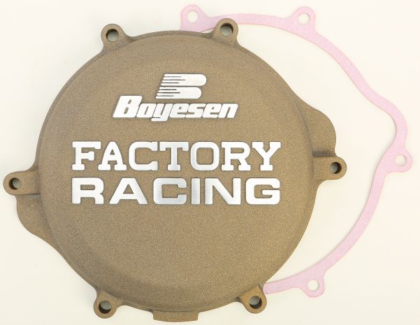 Boyesen Factory Racing Clutch Cover Magnesium  Magnesium