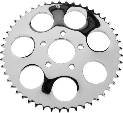 Harddrive Chrome Rear Sprocket 49t Dished Big Dog Twin 00-13  Acid Concrete