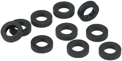 James Gaskets Gasket Washer Shift Lever Black Nylon 10/pk  Acid Concrete