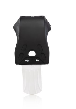 Acerbis Skid Plate Black/white  Black/White