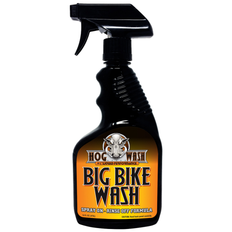 Hog Wash Big Dog Bike Wash 16oz  Alpine White