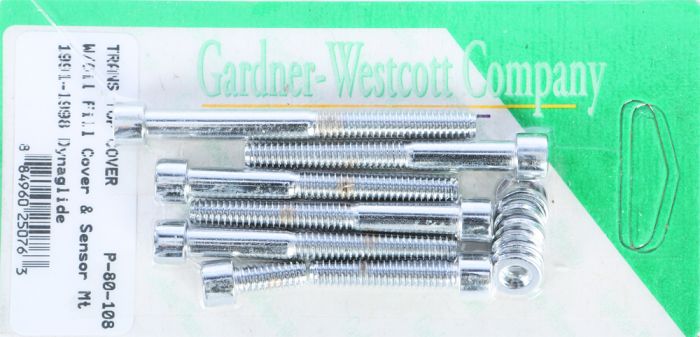 Gardnerwestcott Transmission Top Cover Set 91-98 Dyna Models  Alpine White