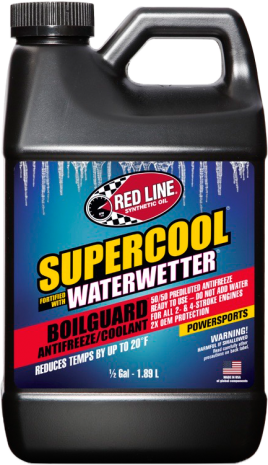 Red Line Supercool Boilguard 64 Oz Powersports Antifreeze  Acid Concrete