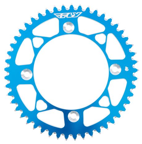 Fly Racing Rear Sprocket Aluminum 49t-428 Blu Husq/ktm  Blue