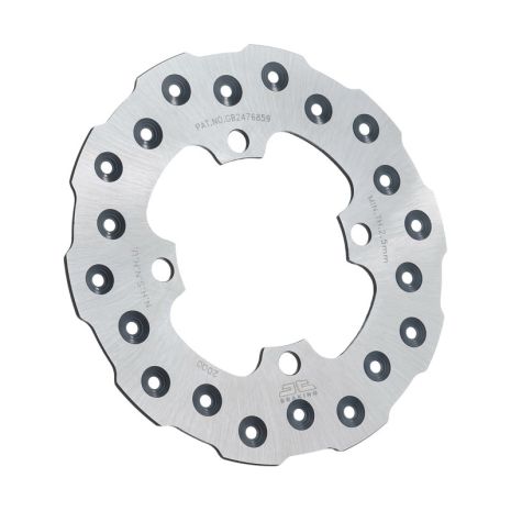 Jt Rear Brake Rotor Ss Self Cleaning Kawasaki  Acid Concrete