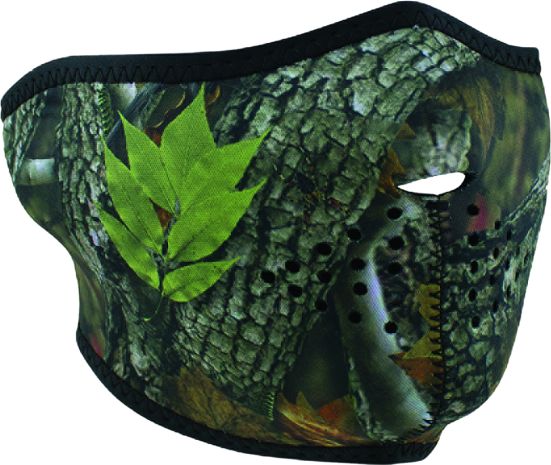 Zan Neoprene Half Mask Forest Camo  Acid Concrete