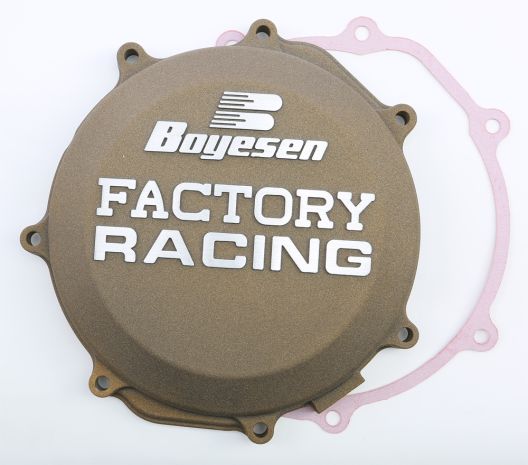 Boyesen Factory Racing Clutch Cover Magnesium  Magnesium