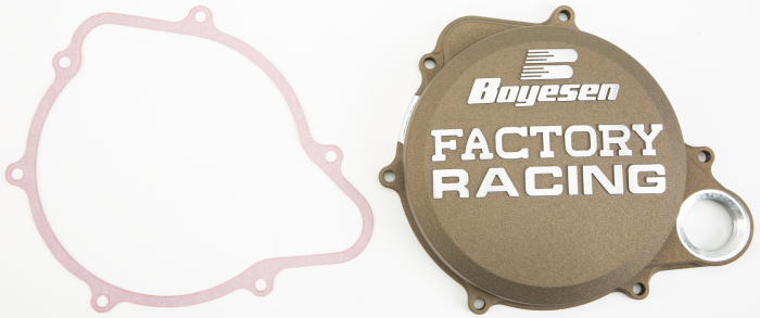 Boyesen Factory Racing Clutch Cover Magnesium  Magnesium