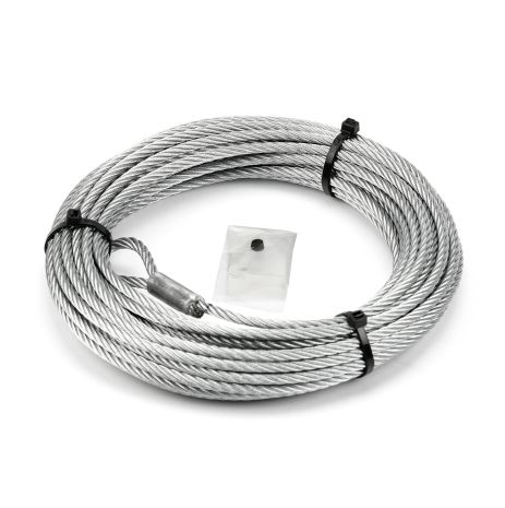 Warn Rpl Wire Rope 7/32"x50' Vrx35/axon35  Alpine White