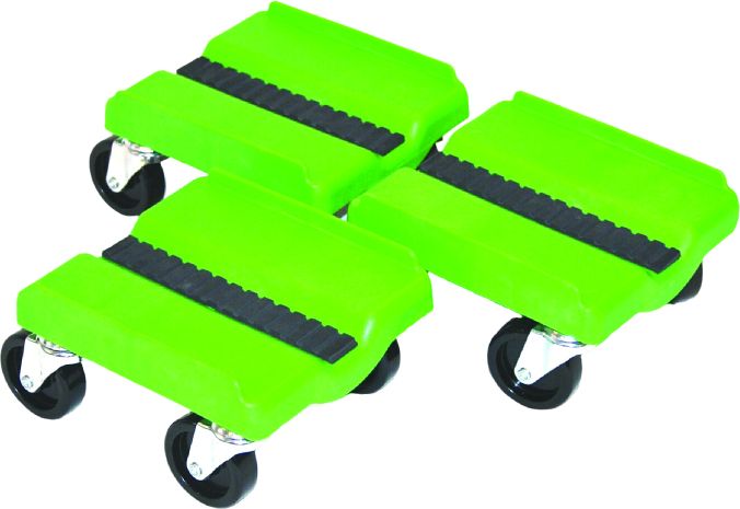 Supercaddy Dolly 3-piece Set (green)  Green