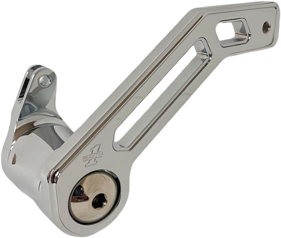 Pro One T-rex Shorty Brake Arm Chrome `08-13 Touring  Acid Concrete