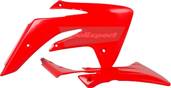 Polisport Radiator Shroud Red  Red