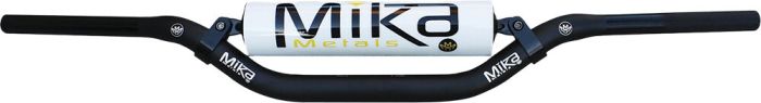 Mika Metals Handlebar Pro Series Os 1-1/8" Sx Bend Wht  White