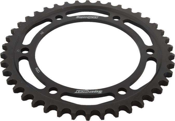 Supersprox Rear Sprocket Steel 42t-530 Blk Honda  Black