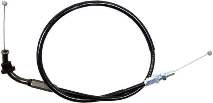 Motion Pro Black Vinyl Throttle Push Cable  Black