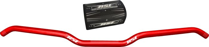 Rsi Hustler 7/8" Handlebar 1" Rise Race Red  Red