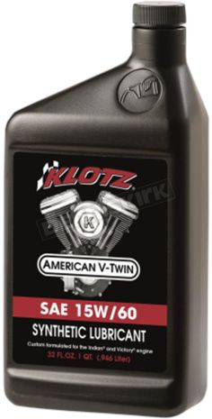 Klotz V-twin Syn 4t Engine Oil 15w60 1 Qt 10/case