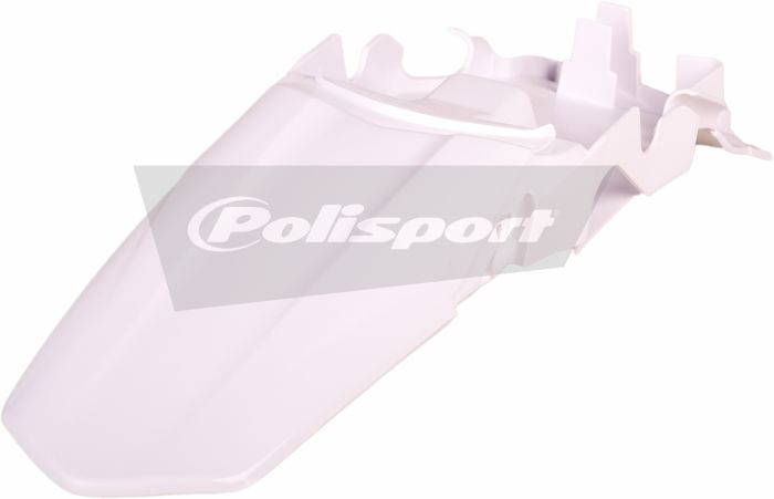 Polisport Rear Fender White  White