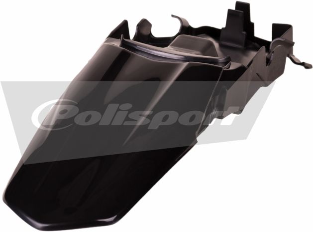 Polisport Rear Fender Black  Black