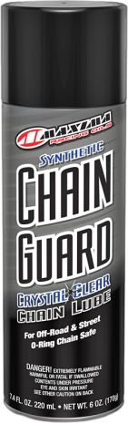 Maxima Chain Guard Chain Lube  Alpine White