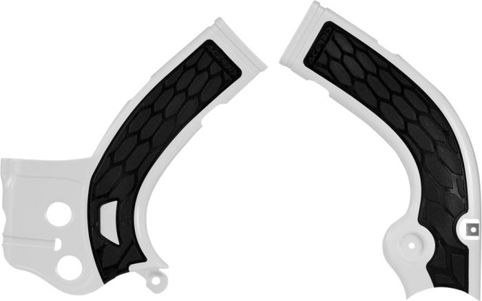 Acerbis X-grip Frame Guard White/black