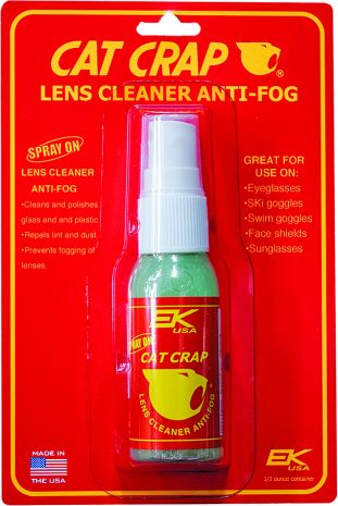 Cat Crap Anti-fog Lens Cleaner Spray On 0.5oz  Acid Concrete