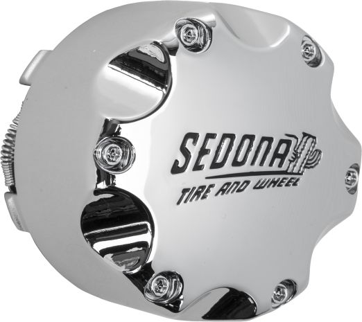 Sedona Wheel Cap Tall Chrome Fits Yamaha Viking  Acid Concrete