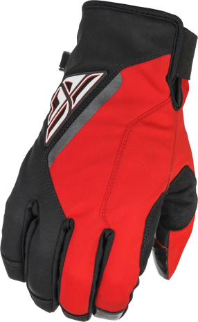 Fly Racing Title Gloves Black/red Sz 08