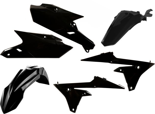 Acerbis Plastic Kit Black  Black