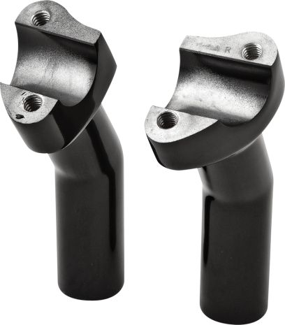 Harddrive Forged Handlebar Riser Pullback Black 4.5"  Black