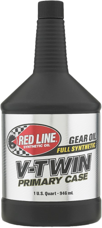 Red Line V-twin Primary Case Oil 1qt  Alpine White