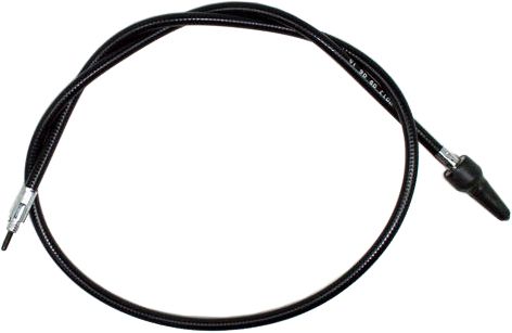 Motion Pro Black Vinyl Speedo Cable  Alpine White