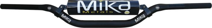 Mika Metals Handlebar Pro Series Os 1-1/8" Mc Bend Black  Black