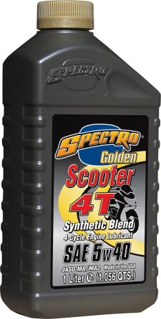 Spectro Golden Scooter Semi-syn 4t 5w40 1 Lt  Acid Concrete