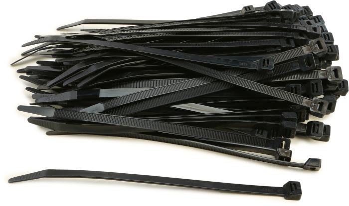 Sp1 Cable Ties 8" 100/pk  Black