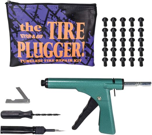 Stop & Go Std Model Tire Plugger Kit  Acid Concrete