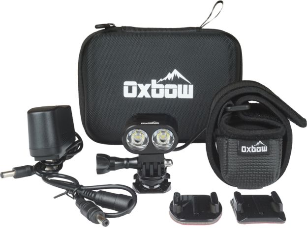 Oxbow Gear Llc Voyager Helmet Light Kit Rechargeable Lithium Battery  Acid Concrete