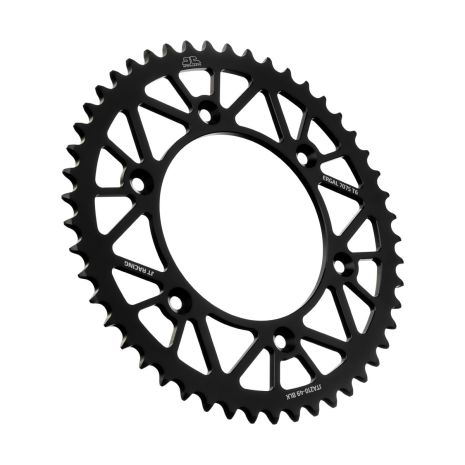 Jt Rear Racelite Sprocket Alum 49t-520 Blk Beta/honda  Black