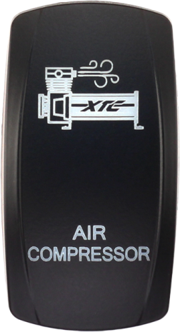 Xtc Power Products Dash Switch Rocker Face Air Compressor  Acid Concrete